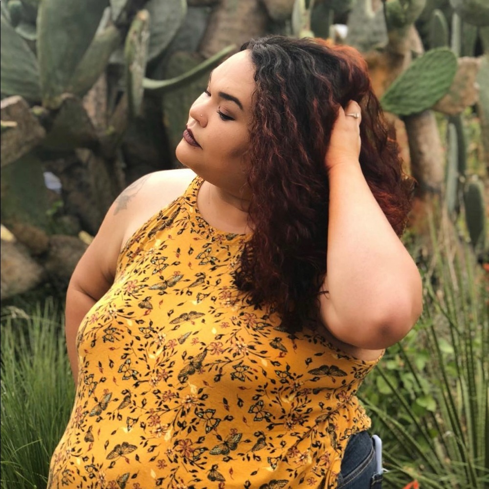 Mustard Yellow Tank